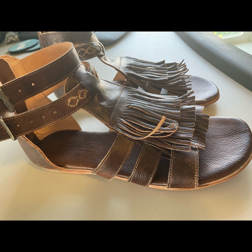 Bed Stu Brown Sandals